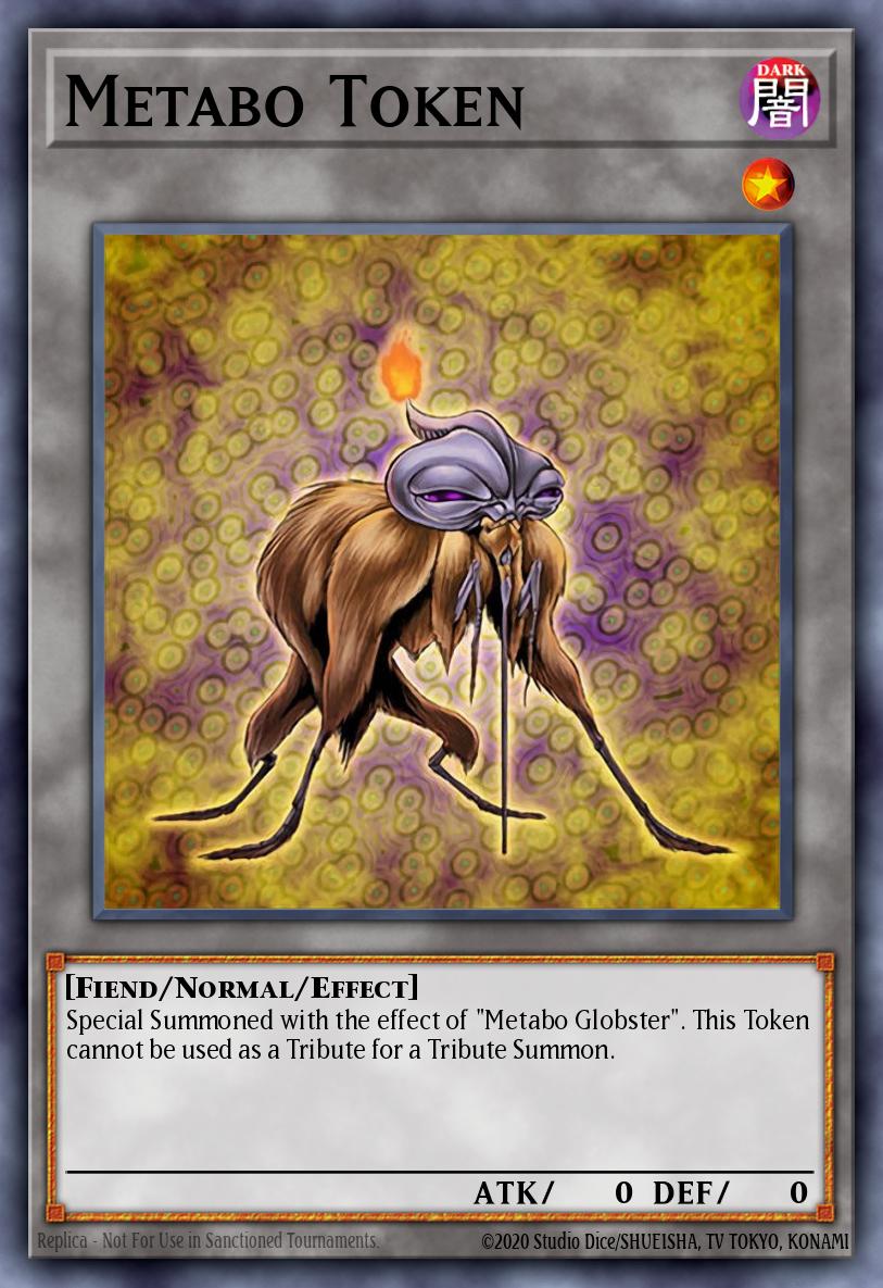 Metabo Token — Sem lançamento no TCG (OCG / Master Duel) 49808197