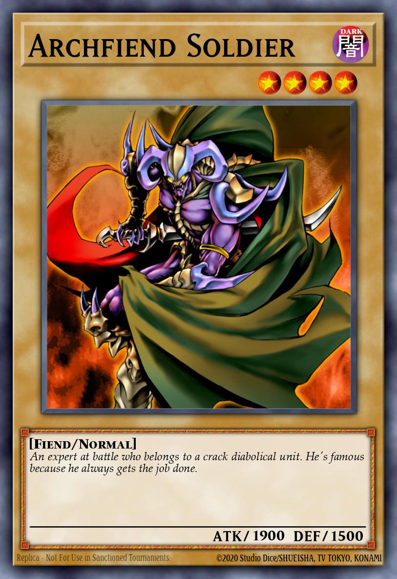 Soldado Archfiend — Saber Force Starter Deck END02