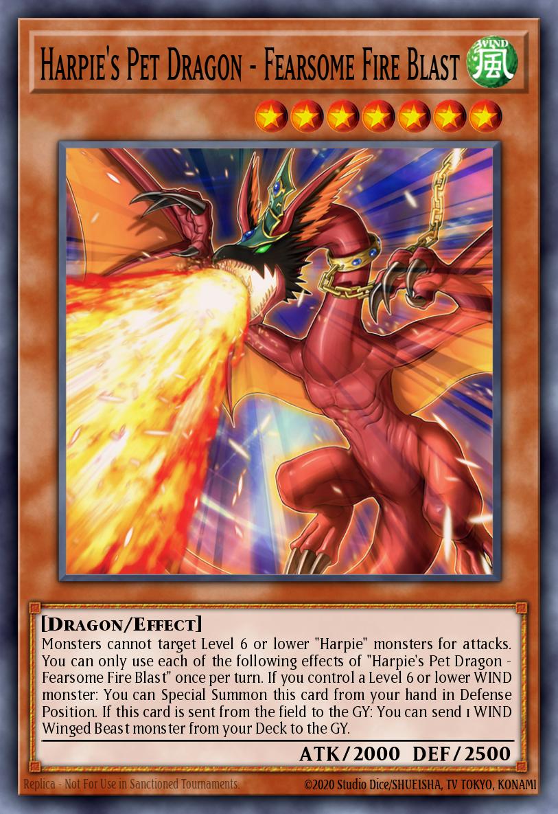 Dragão de Estimação da Harpia - Terrível Rajada de Fogo — Legendary Duelists: Season 3 EN138