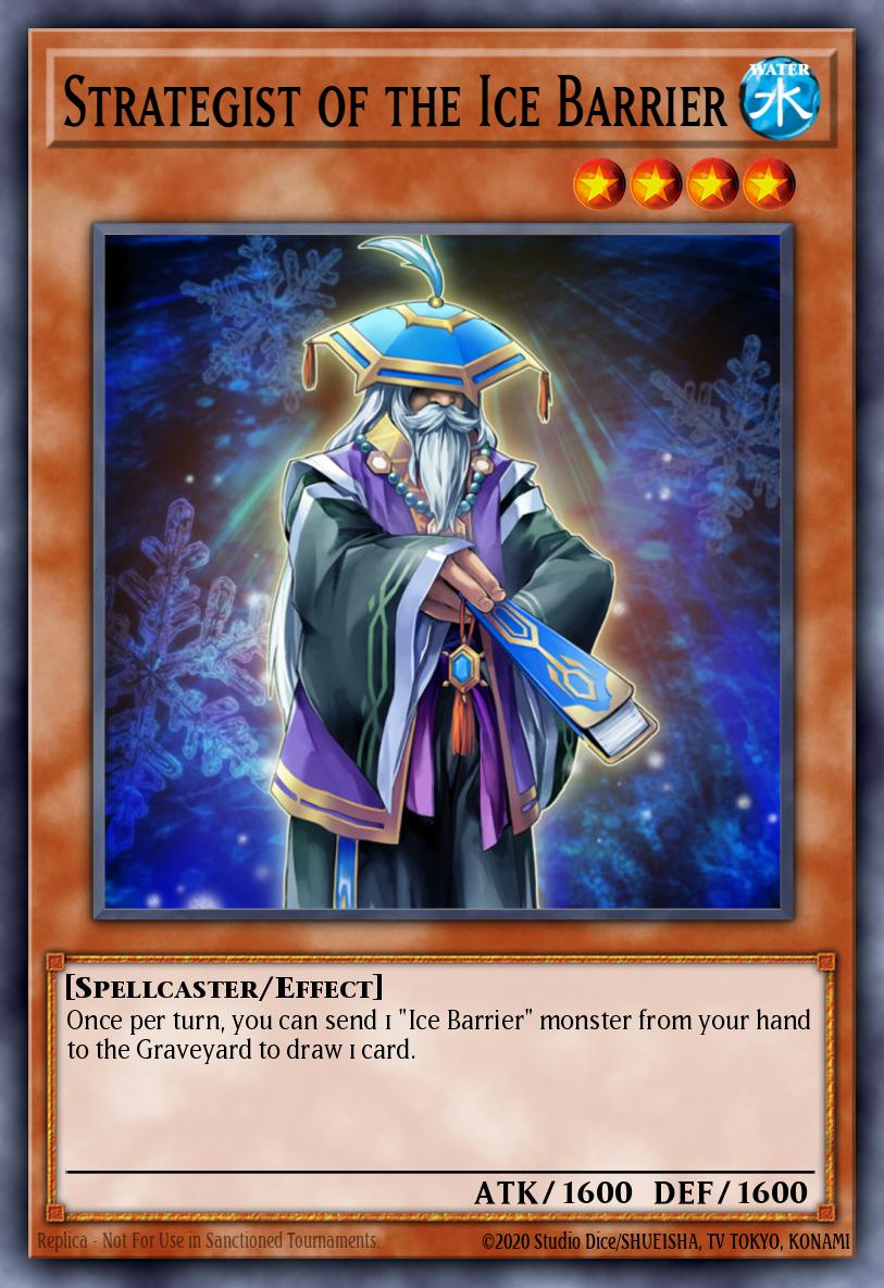 Estrategista da Barreira de Gelo — Structure Deck: Freezing Chains EN012