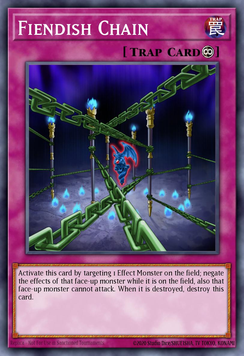 Corrente Demoníaca — Structure Deck: Freezing Chains EN036