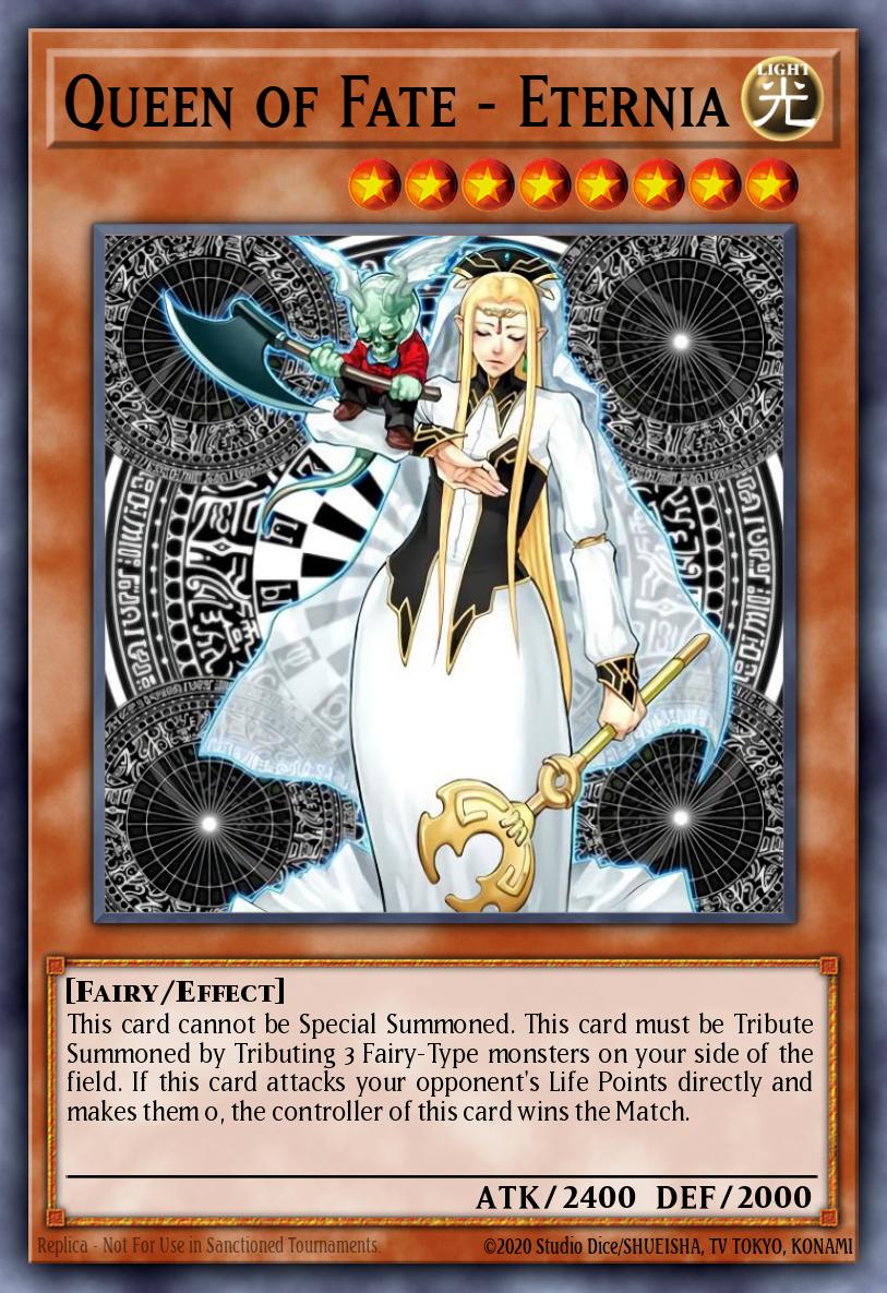 Rainha do Destino - Eternia — Yu-Gi-Oh! World Championship 2005 prize cards EN502