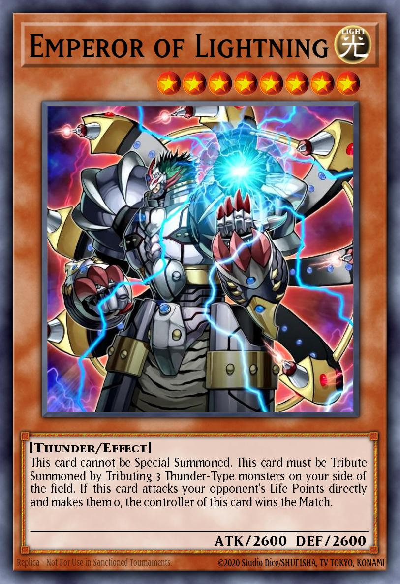 Imperador do Trovão — Yu-Gi-Oh! World Championship 2007 prize cards EN702
