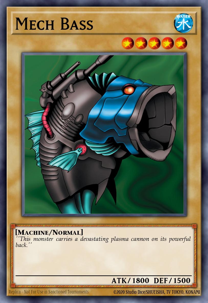 Mech Bass — Sem lançamento no TCG (OCG / Master Duel) 50176820