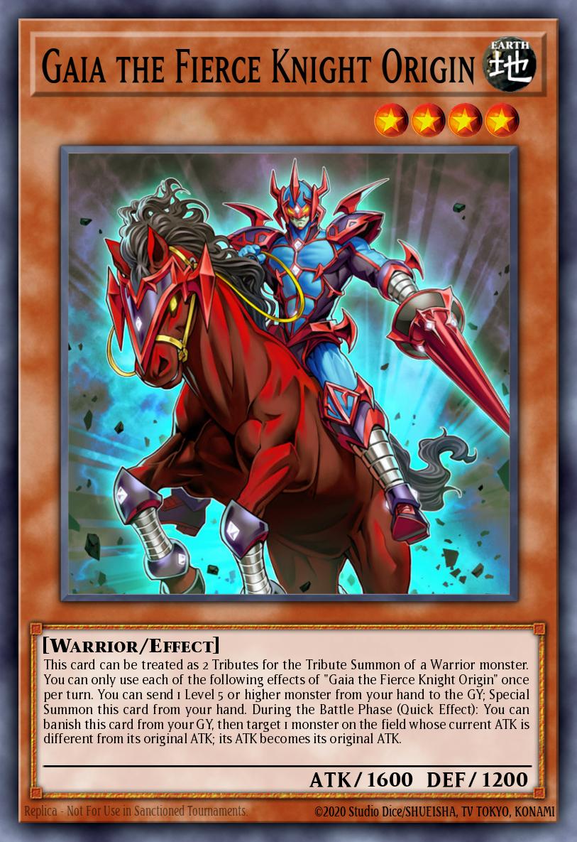 Origem de Gaia, o Cavaleiro Impetuoso — 2021 Tin of Ancient Battles EN096