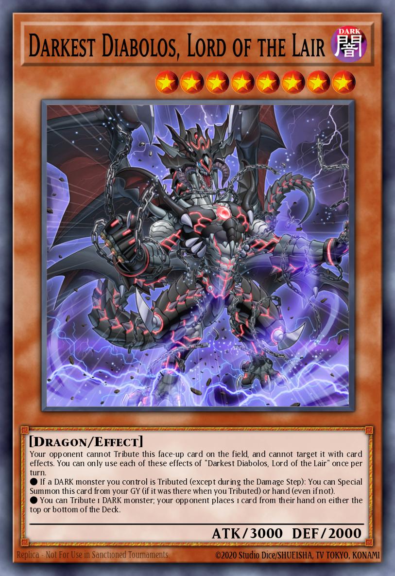 Diábolos Tenebroso, Senhor do Covil — Structure Deck: Lair of Darkness EN001