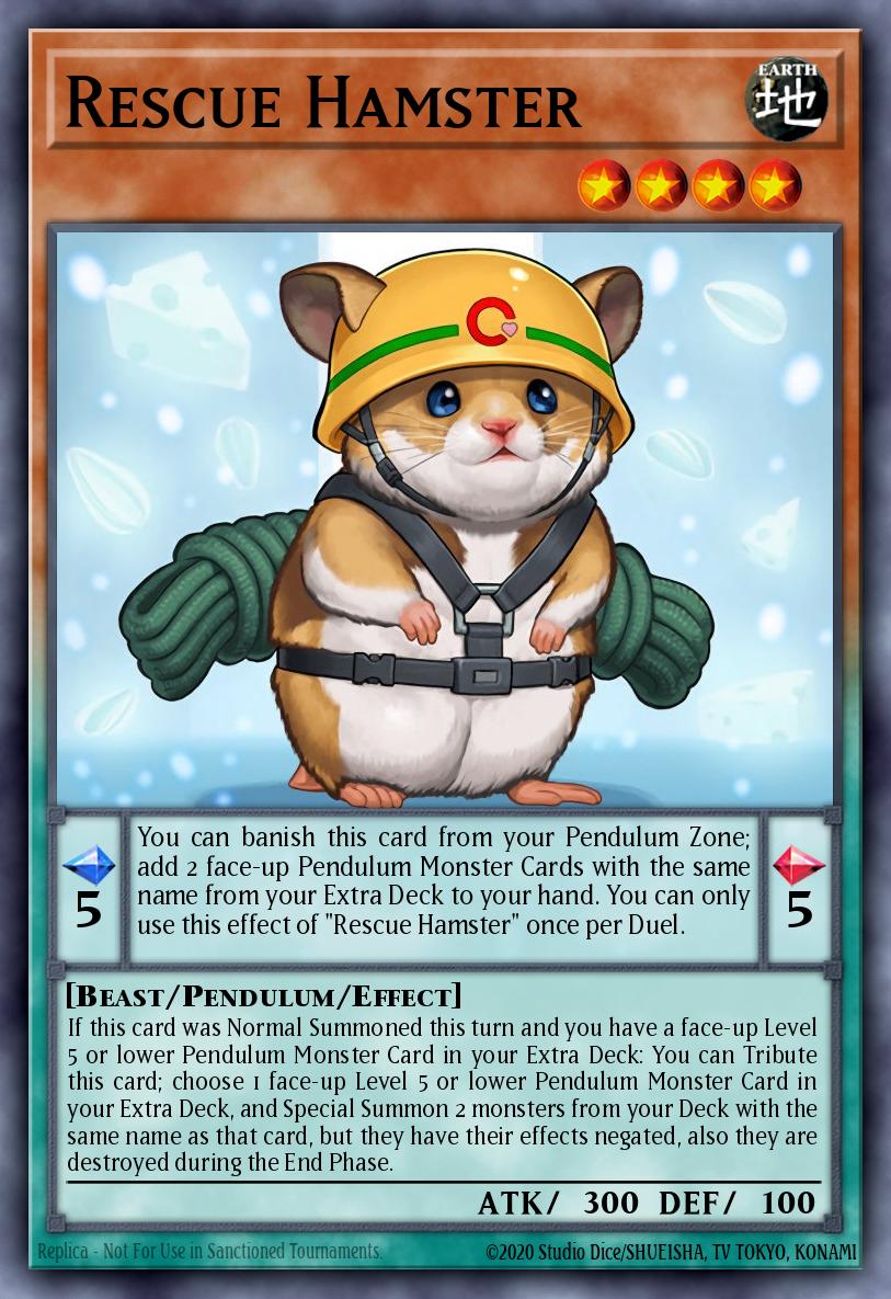 Hamster de Resgate — Pendulum Evolution EN028