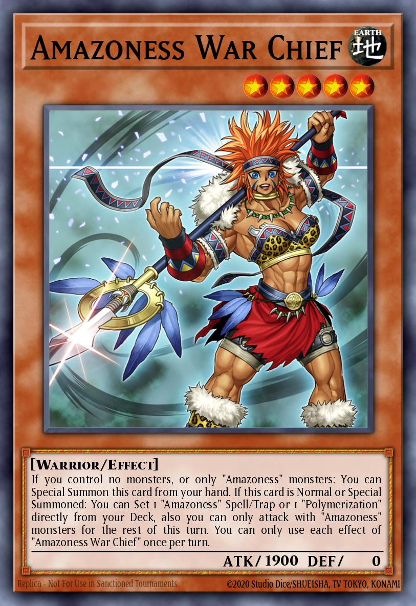 Amazoness War Chief — Darkwing Blast EN095