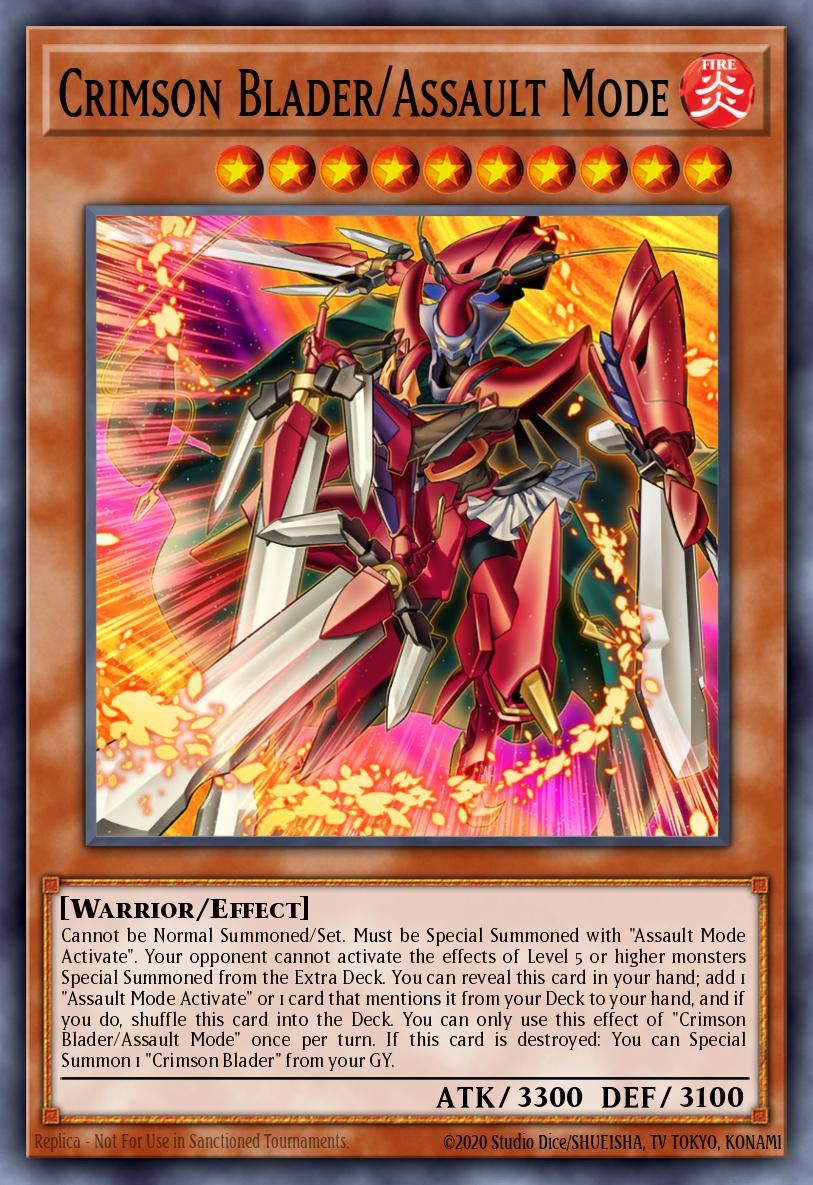 Crimson Blader/Assault Mode — Burst Protocol EN008