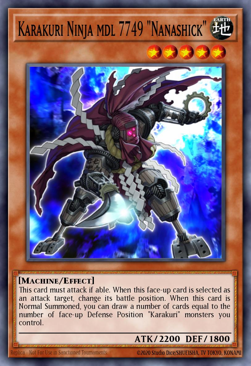 Karakuri Ninja mdl 7749 "Nanashick" — Extreme Victory Sneak Peek Participation Card EN031
