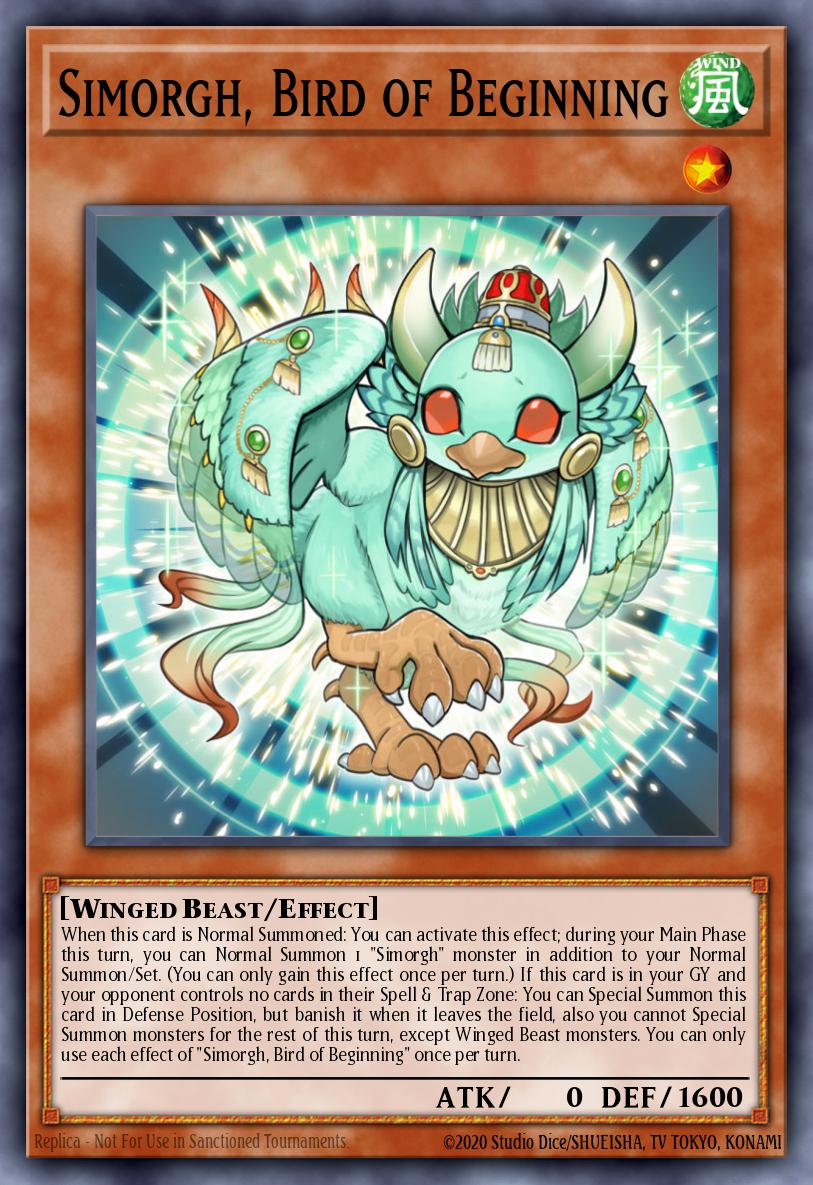 Simorgh, Pássaro do Início — Rising Rampage Special Edition EN017