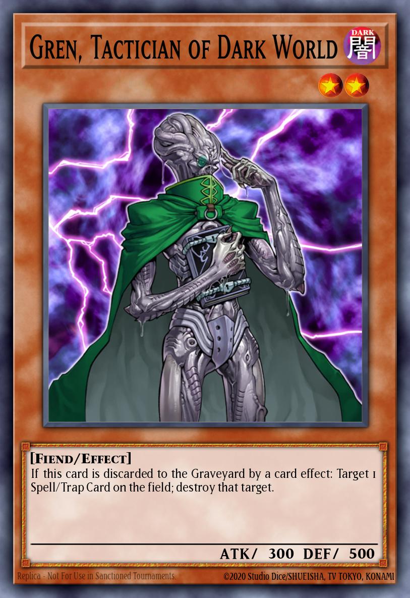 Gren, Tactician of Dark World — Structure Deck: Dark World EN014