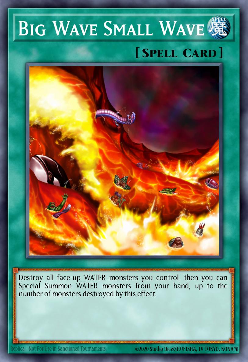 Onda Pequena da Onda Grande — Structure Deck: Fury from the Deep EN025