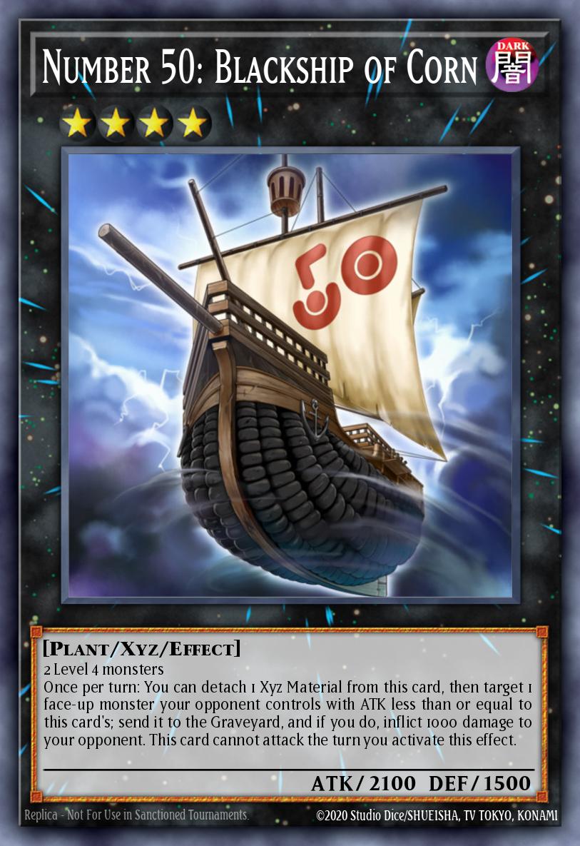 Número 50: Navio Negro de Milho — 2013 Collectible Tins Wave 2 EN018