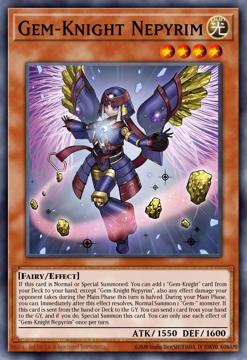 Gem-Knight Nepyrim — Magnificent Monsters EN057