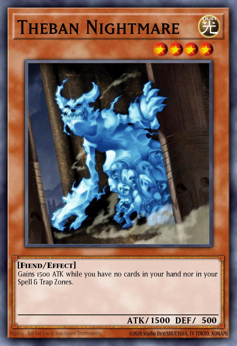 Pesadelo de Theban — Saber Force Starter Deck ENL11