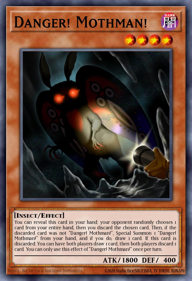Perigo! Homem-Mariposa! — Structure Deck: Dark World EN020