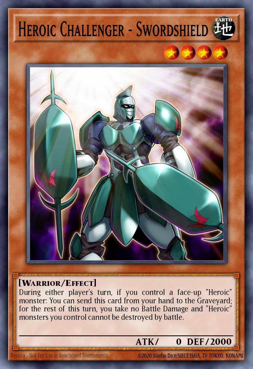 Desafiante Heroico - Espadescudo — OTS Tournament Pack 19 (POR) PT035