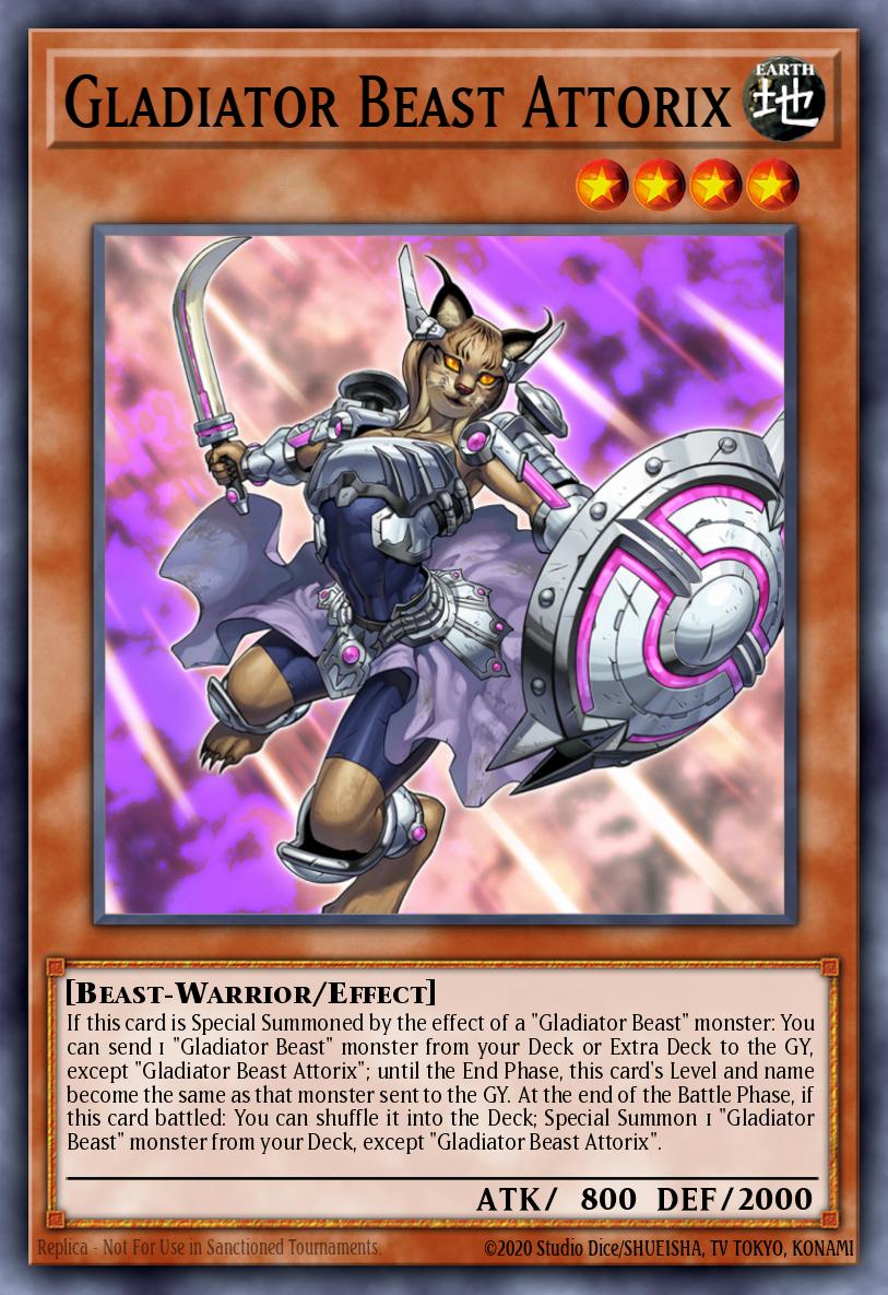 Besta Gladiadora Attorix — Chaos Impact Special Edition EN012
