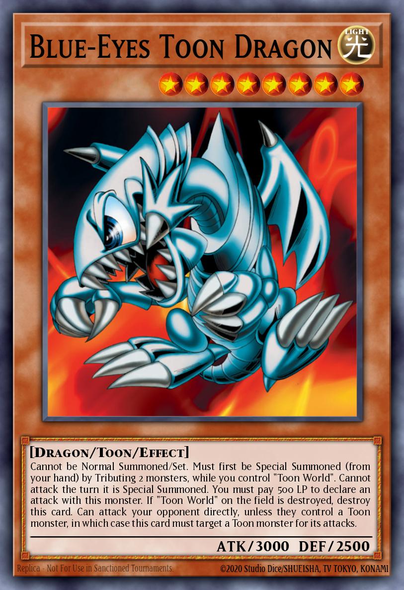 Dragão Toon de Olhos Azuis — Retro Pack EN050