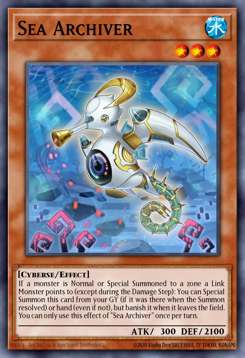 Arquivador Marinho — Structure Deck: Powercode Link EN003