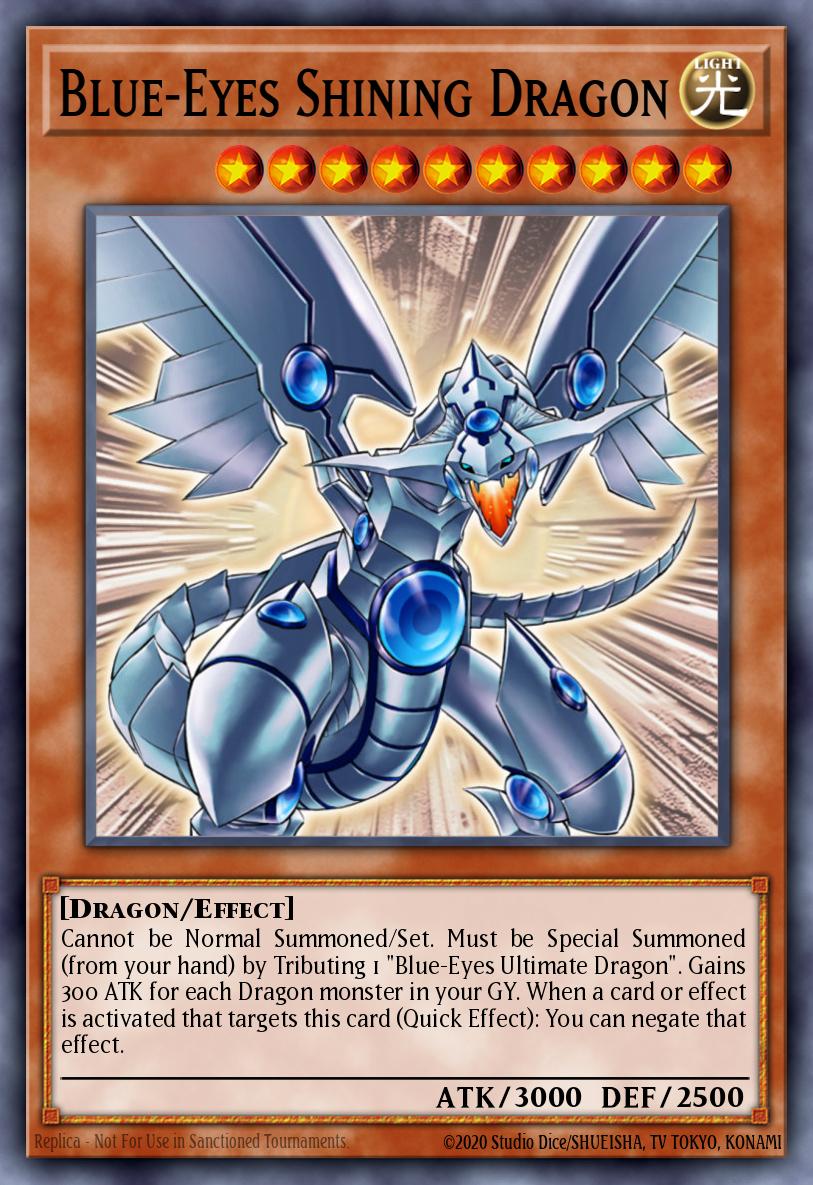 Dragão Brilhante de Olhos Azuis — Retro Pack 2 EN096
