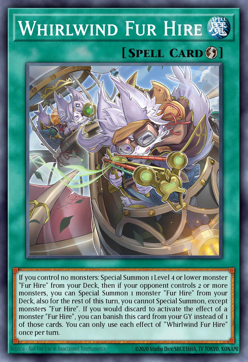 Whirlwind Fur Hire — Magnificent Monsters EN106