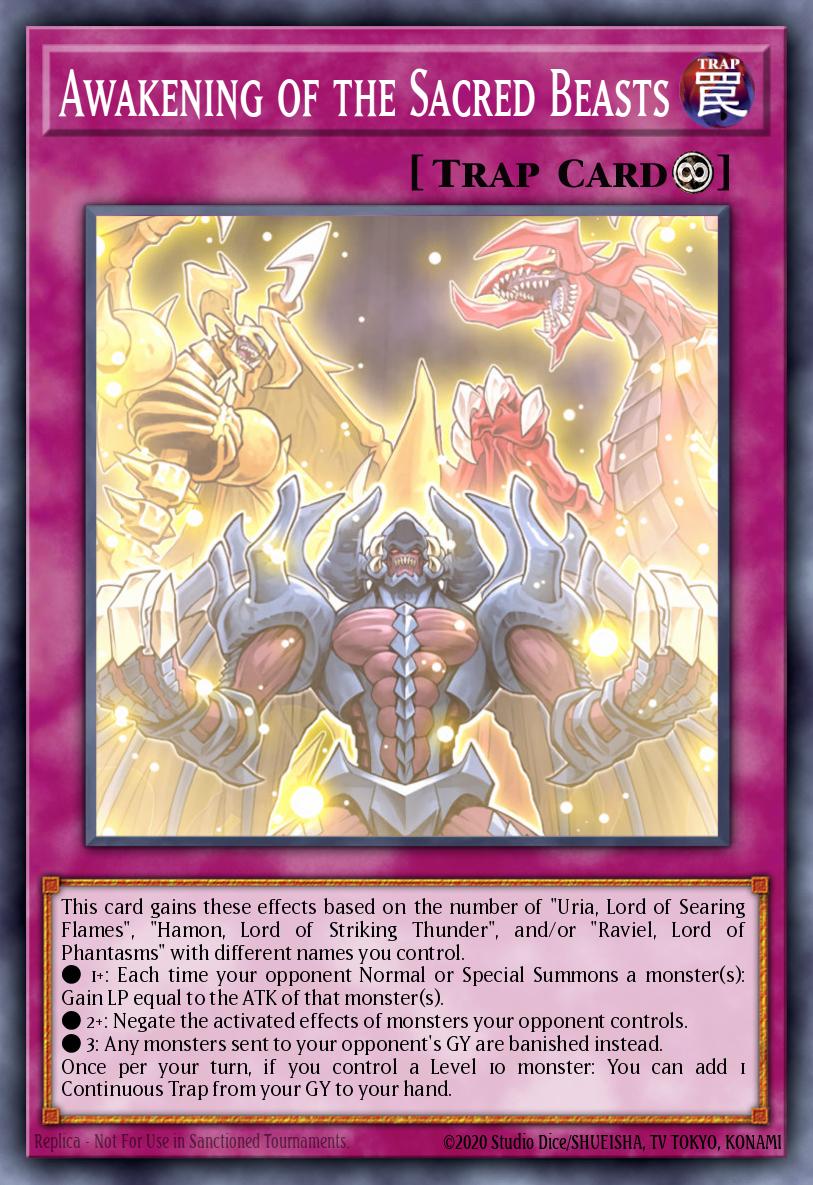 Despertar das Bestas Sagradas — Structure Deck: Sacred Beasts EN035