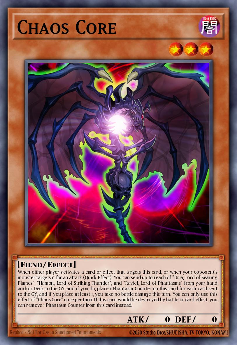 Núcleo do Caos — Structure Deck: Sacred Beasts EN002