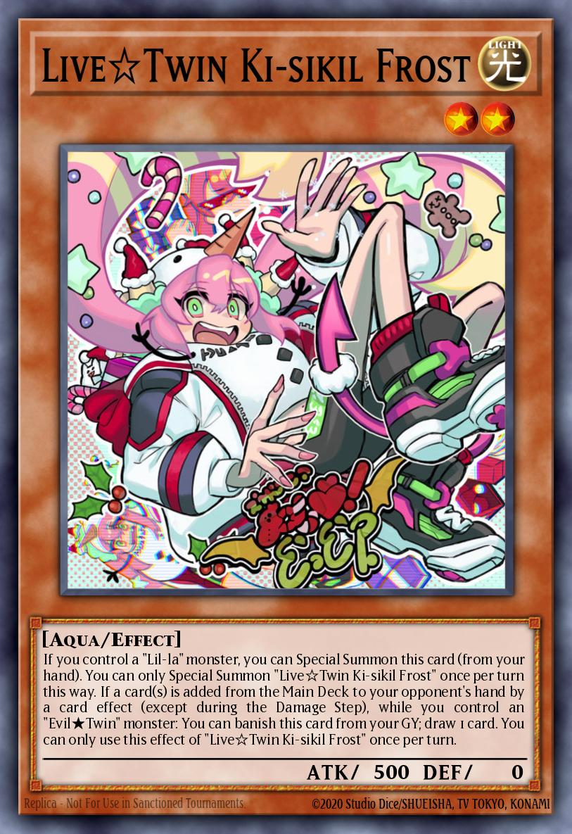 Live☆Gêmea Ki-sikil Gélida — Lightning Overdrive Premiere! promotional card EN017
