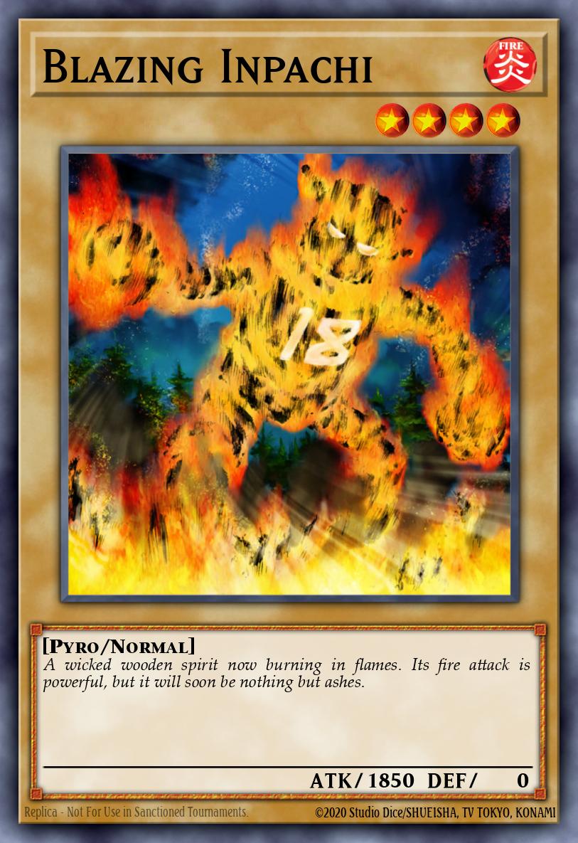Inpachi em Chamas — Starter Deck: Duelist Toolbox EN002