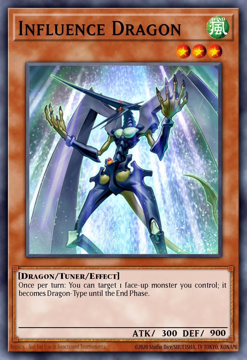 Influence Dragon — Galactic Overlord Sneak Peek Participation Card EN093