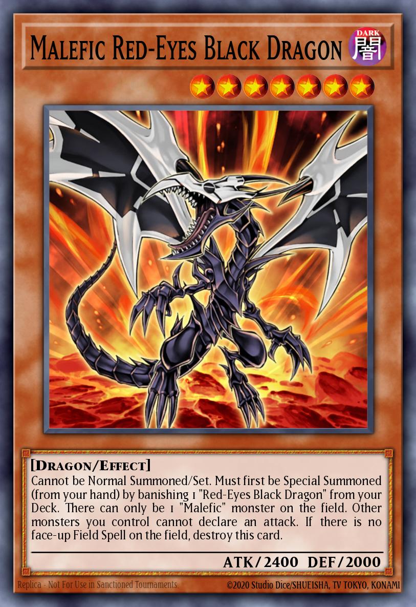 Dragão Negro de Olhos Vermelhos Pernicioso — Legendary Duelists: Season 1 EN006