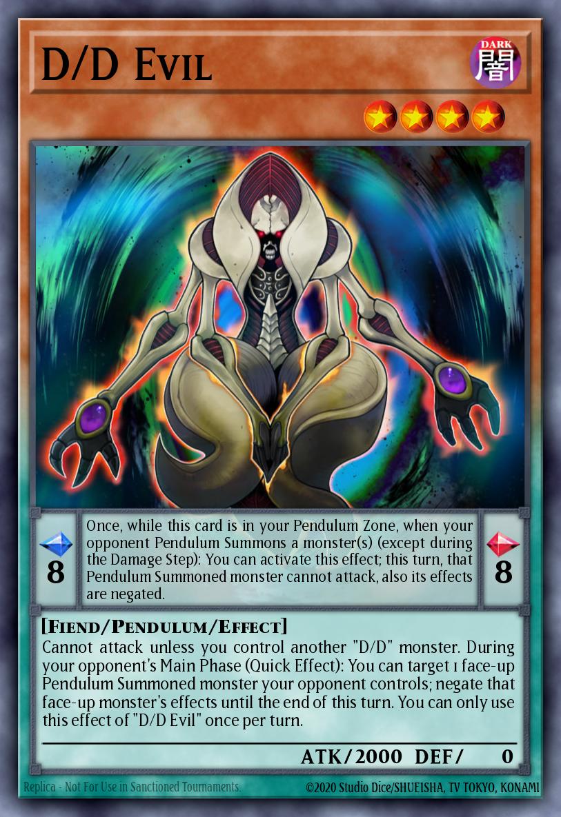 D/D Maligno — Rise of the Duelist Premiere! promotional card EN085