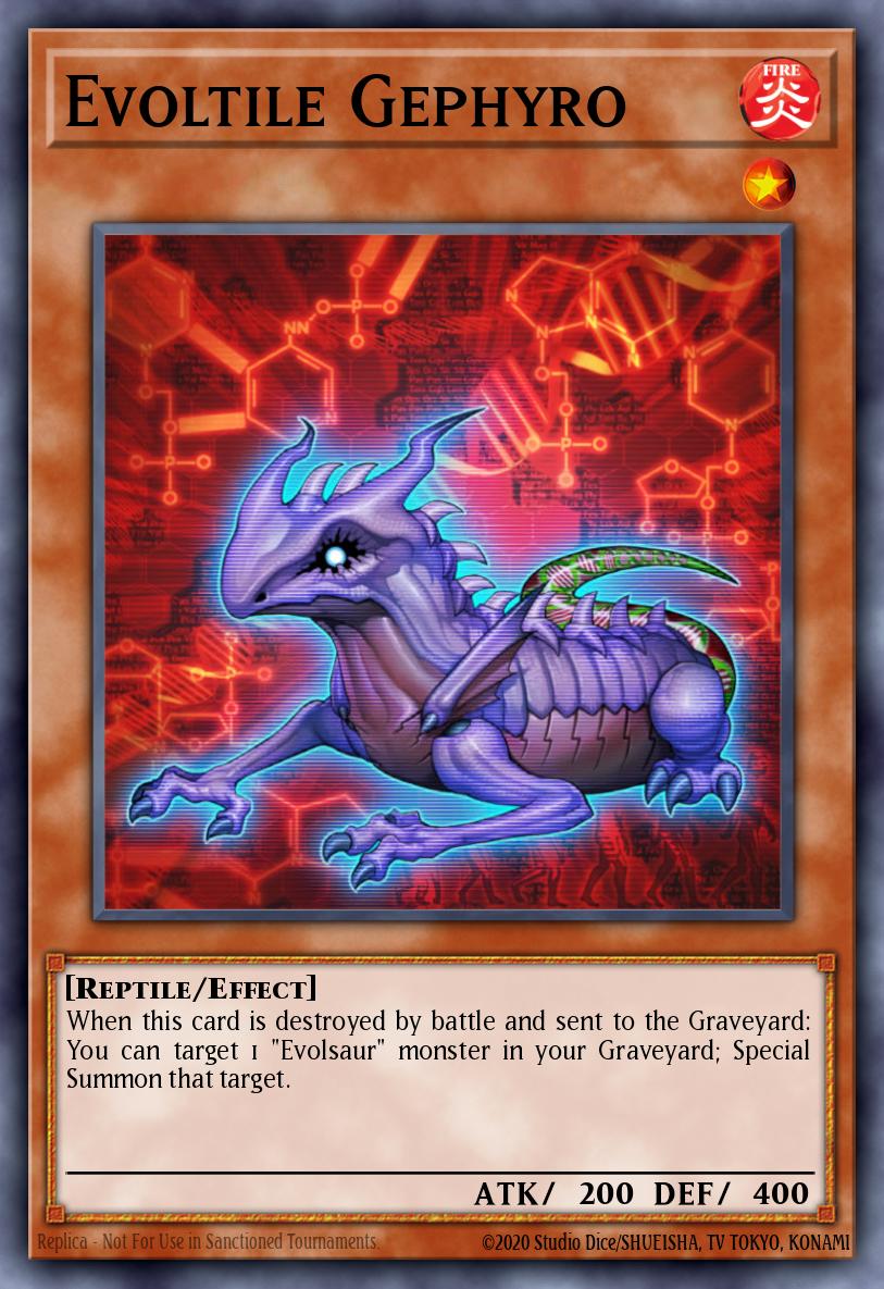 Evoltile Gephyro — Photon Shockwave Sneak Peek Participation Card EN016