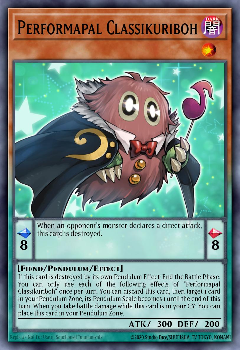Performapal Classikuriboh — Battles of Legend: Monstrous Revenge EN031