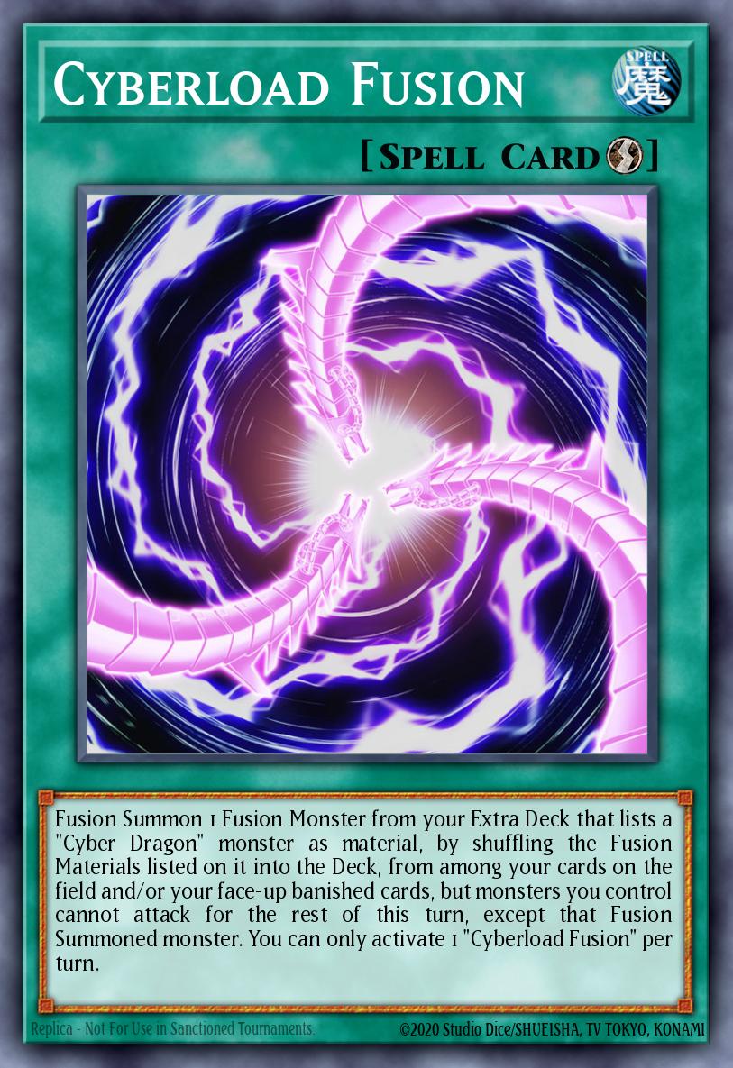 Fusão Cibercarga — Structure Deck: Cyber Strike EN026