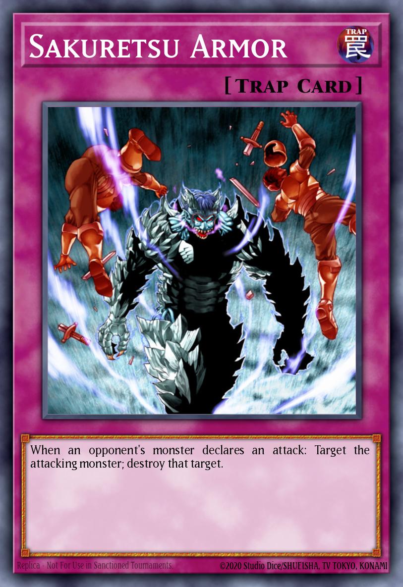 Armadura Sakuretsu — Warriors' Strike Structure Deck EN034