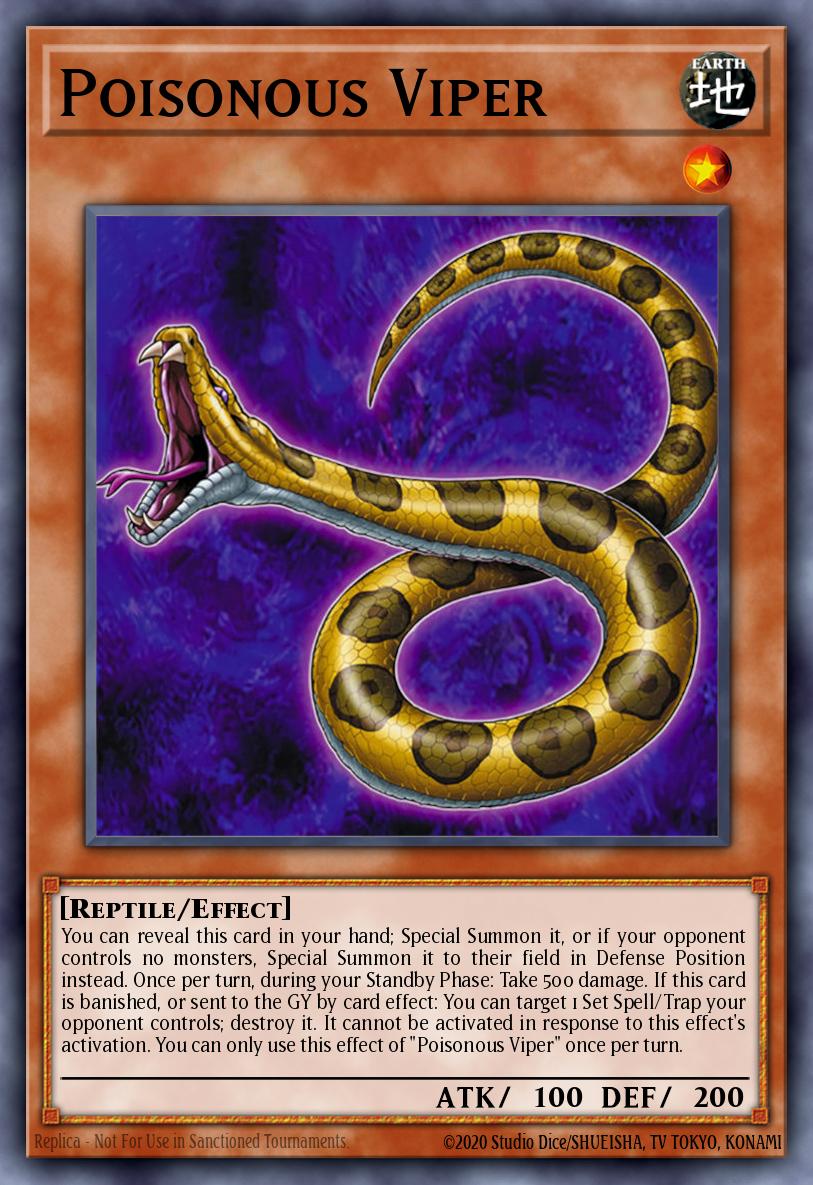 Poisonous Viper — Battles of Legend: Glorious Gallery EN030