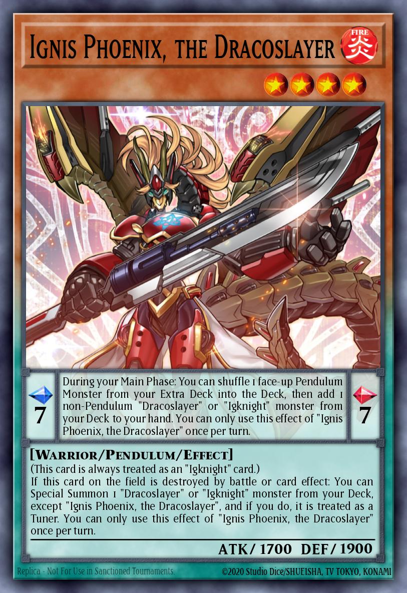 Ignis Phoenix, the Dracoslayer — Darkwing Blast EN022