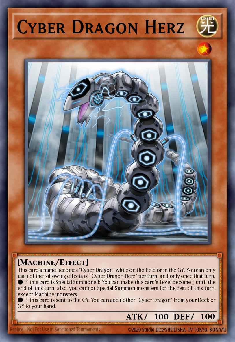 Dragão Cibernético Herz — Structure Deck: Cyber Strike EN009