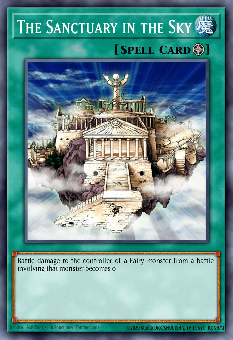 O Santuário no Céu — Lost Sanctuary Structure Deck EN027