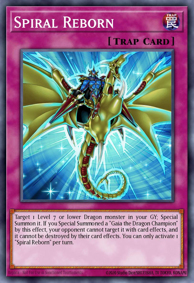 Espiral Renascido — Rise of the Duelist Premiere! promotional card EN069