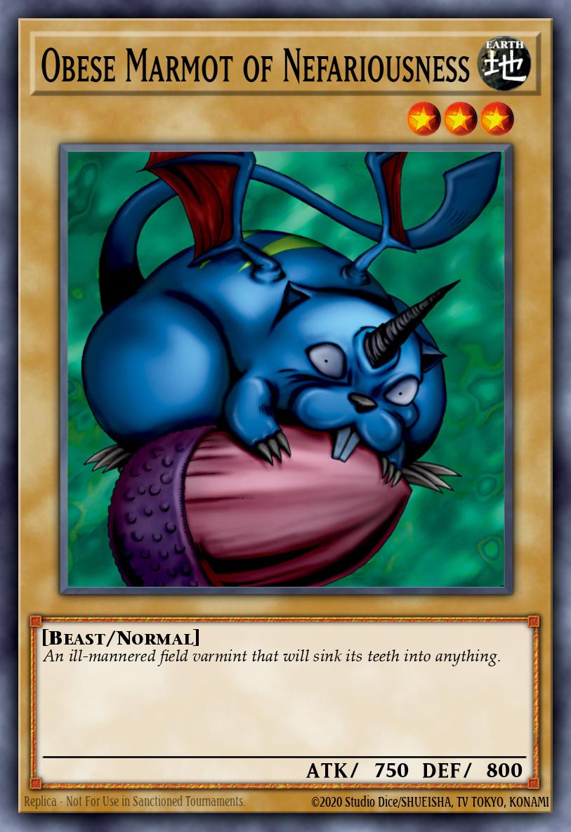 Marmota Obesa da Maldade — World Championship 2011 Card Pack EN003