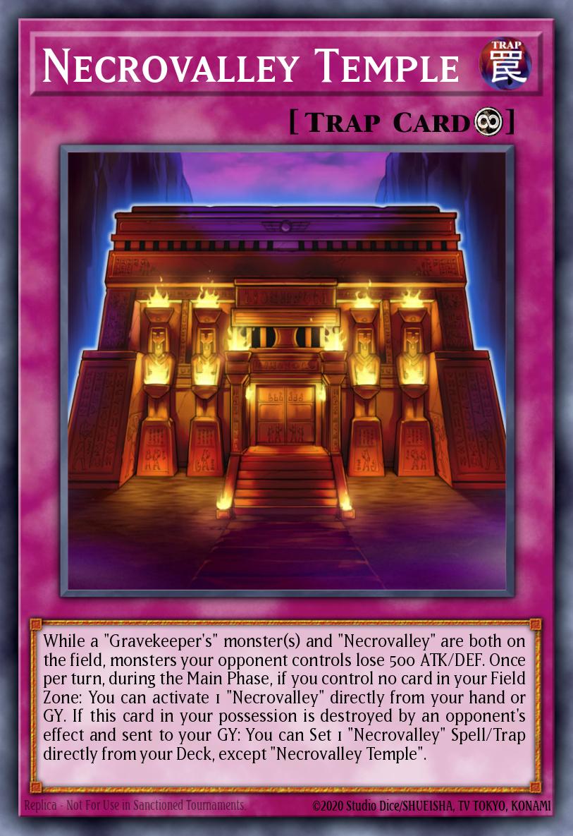 Templo de Necro-Vale — 2019 Gold Sarcophagus Tin Mega Pack EN205
