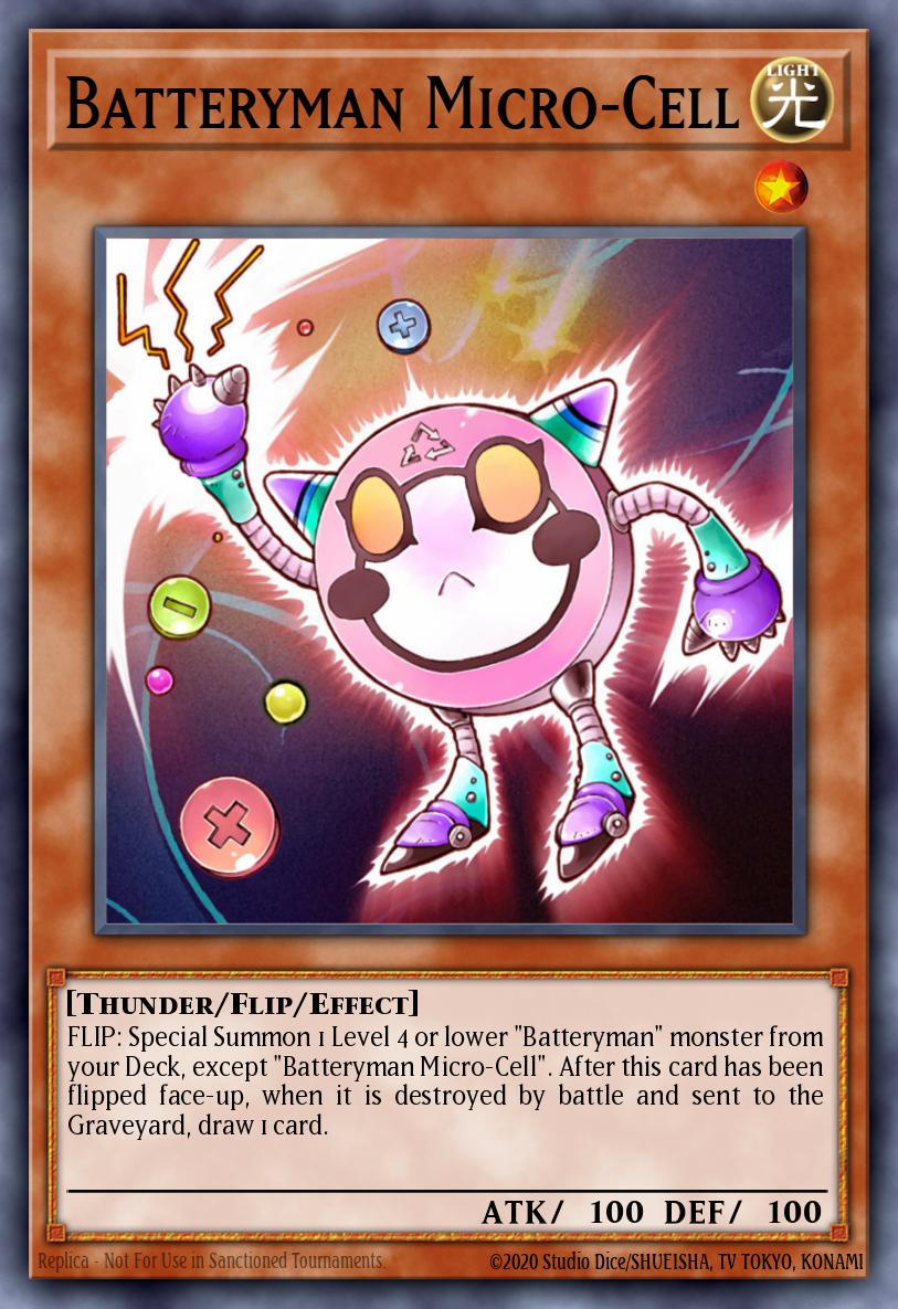 Homem-Bateria Micro-Célula — Light of Destruction: Special Edition EN032
