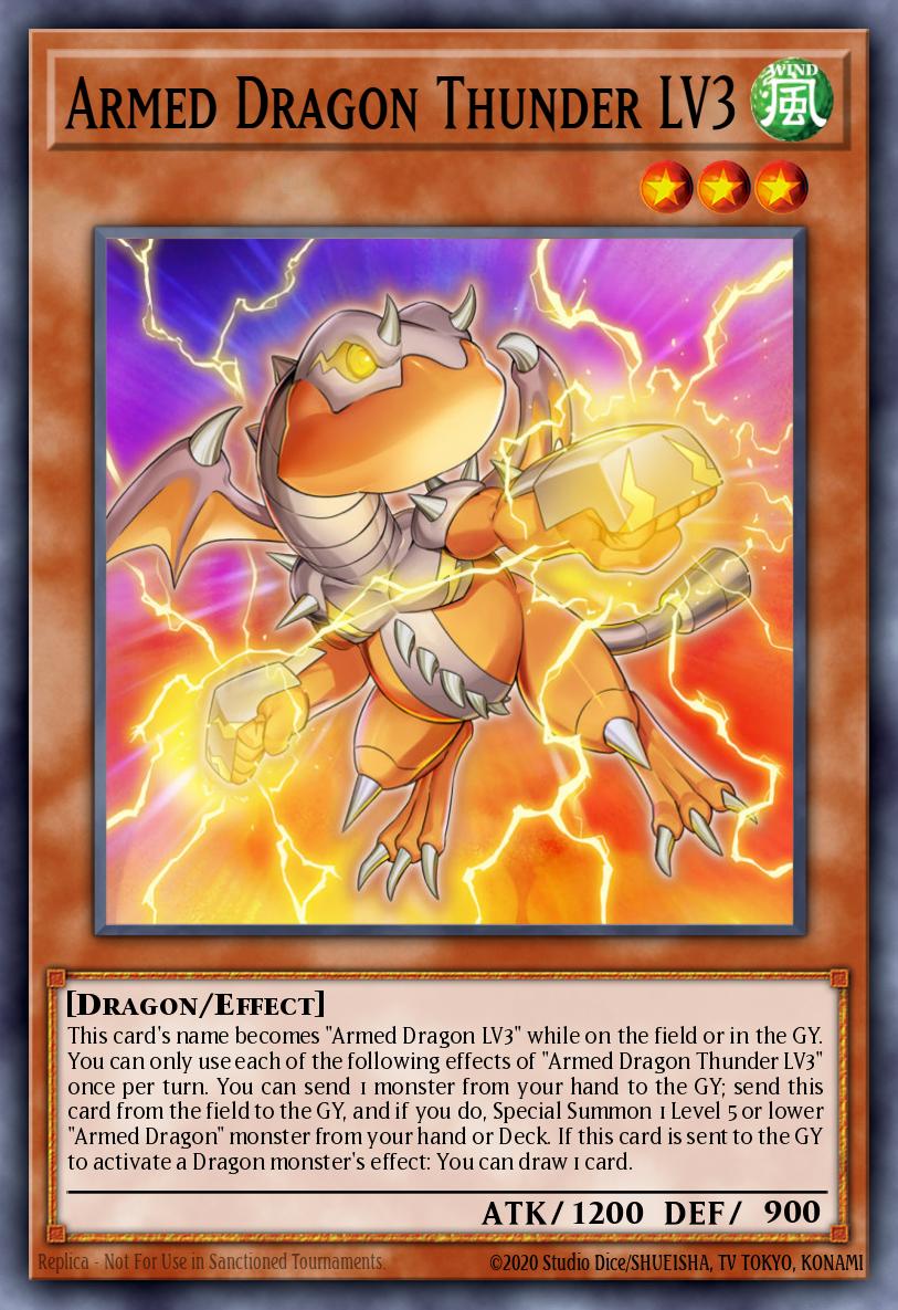 Dragão Armado do Trovão LV3 — 2022 Tin of the Pharaoh's Gods EN004