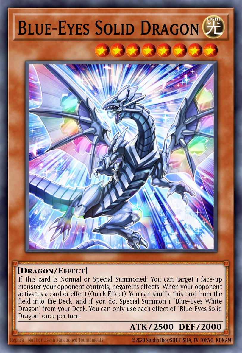 Dragão Sólido de Olhos Azuis — Legendary Duelists: White Dragon Abyss EN002