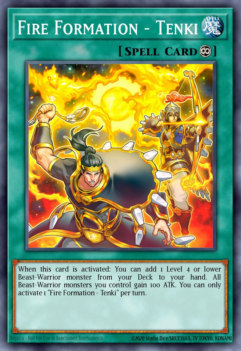 Formação de Fogo - Tenki — Astral Pack Three EN003