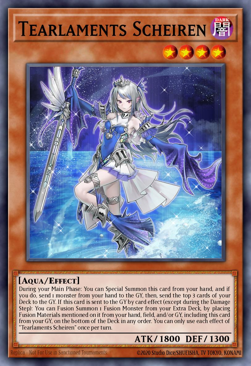 Carta-chave do deck campeão: Tearlaments Light and Darkness Ritual